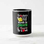 Mug Les Enseignants Encouragent Les Esprits À Penser (Centre)