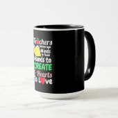 Mug Les Enseignants Encouragent Les Esprits À Penser (Devant droit)