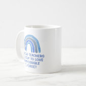 Mug Les enseignants incroyables sont faciles à aimer B (Devant gauche)