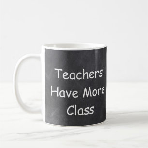 Mug Les enseignants ont plus de cadeau de tableau noir