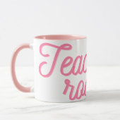 Mug Les enseignants roulent! (Gauche)