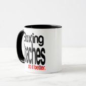 Mug Les Entraîneurs De Boxe Le Font Mieux (Devant gauche)