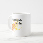 Mug Les épidémiologues sont chauds (Devant gauche)