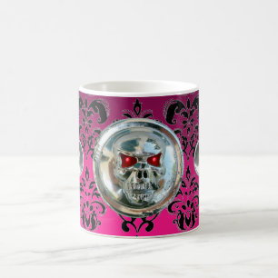MUG LES ÉQUILIBRÉS ROSE FUCHSIA NOIR DOMMASK