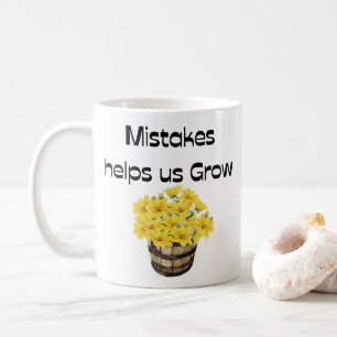 Mug Les erreurs nous aident à grandir