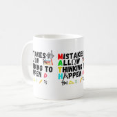 Mug les erreurs permettent de penser (Devant gauche)