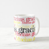 Mug Les Espagnols de Muchas gracias/vous remercient de (Devant droit)