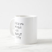 Mug Les Esprits Créatifs Sont Rarement Ordonnés Modifi (Devant gauche)