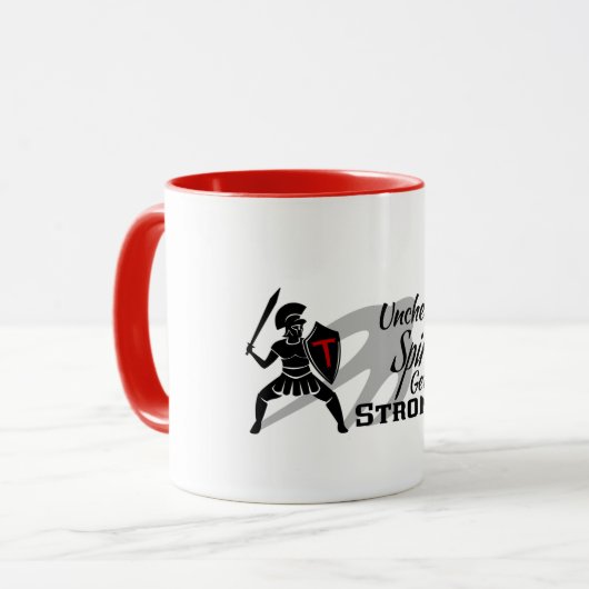 Mug Les esprits non contrôlés deviennent plus forts -  (Devant gauche)