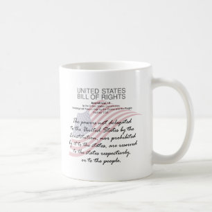 Mug Les Etats-Unis déclaration des droits. Dixième