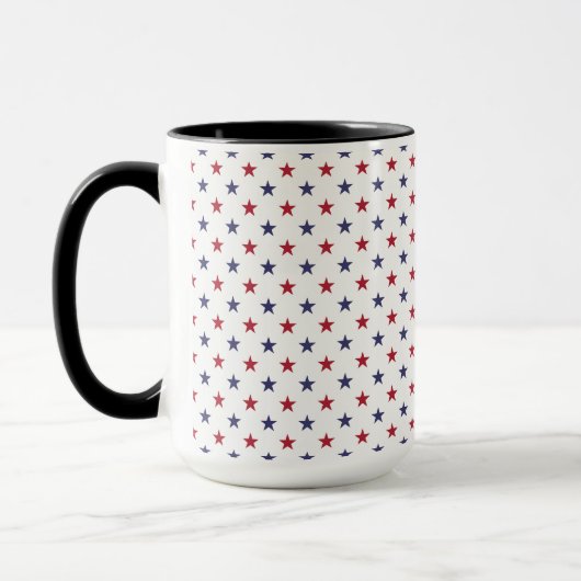 Mug Les Etats-Unis marquent le rouge et marquent les (Gauche)