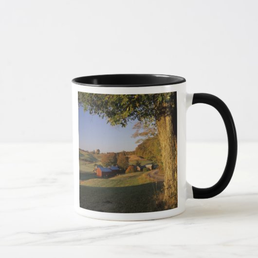 Mug Les Etats-Unis, Vermont, Woodstock du sud, ferme (Droite)