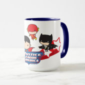 Mug Les étoiles de la Chibi Justice League of America (Devant droit)
