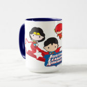 Mug Les étoiles de la Chibi Justice League of America (Devant gauche)