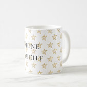 Mug Les étoiles d'or brillent (Devant droit)