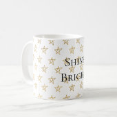 Mug Les étoiles d'or brillent (Devant gauche)