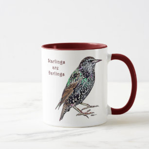 Mug Les étourneaux sont des chouchous