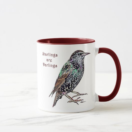 Mug Les étourneaux sont des chouchous (Droite)