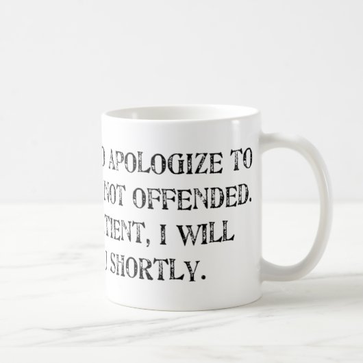 Mug les excuses (Droite)