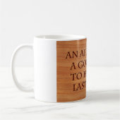 Mug Les excuses sont une bonne façon (Gauche)