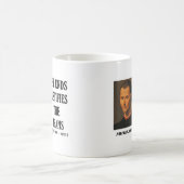 Mug Les extrémités de Machiavel justifie la citation (Centre)