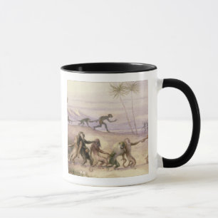 Mug Les façons et les coutumes des singes