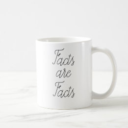 Mug Les faits sont des faits - coeur de Monique -