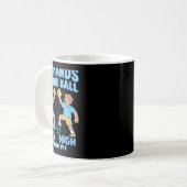 Mug Les fans de soccer donnent des high-fives Graphism (Devant gauche)