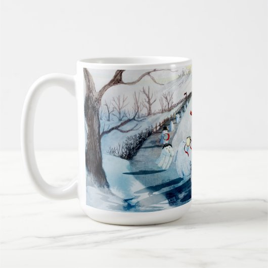Mug Les fantômes de la Wassailing (Gauche)