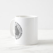Mug Les fascistes de chats noirs obtiennent des griffe (Devant gauche)