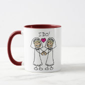 Mug Les faveurs du mariage lesbien (Gauche)