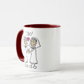 Mug Les faveurs du mariage lesbien (Devant gauche)