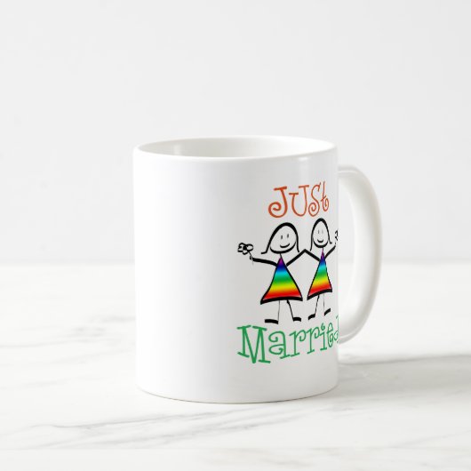 Mug Les faveurs du mariage lesbien (Devant droit)