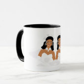 Mug Les faveurs du mariage lesbien (Devant gauche)