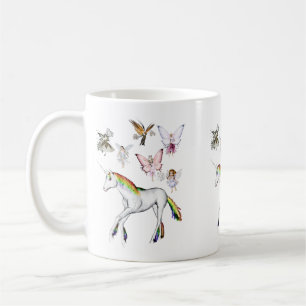 Mug Les fées colorent la licorne