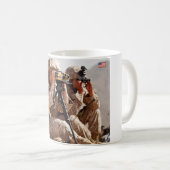 MUG LES FEMMES AMÉRICAINES COMBATTANTES (Devant droit)