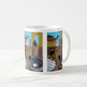 Mug Les femmes bédouines Peinture d'Alfred Fox (Devant droit)