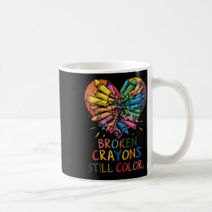 Mug Les femmes brisées Crayons encore couleur santé me