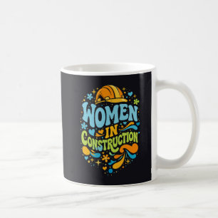 Mug Les femmes dans la construction Rétro Empowerment