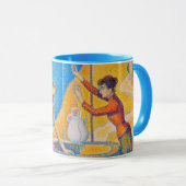 Mug Les femmes dans le puits, Signac (Devant droit)
