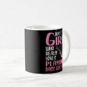 Mug Les Femmes Dons Juste Une Fille Qui Aime Vraiment (Devant droit)