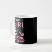 Mug Les Femmes Dons Juste Une Fille Qui Aime Vraiment (Devant gauche)