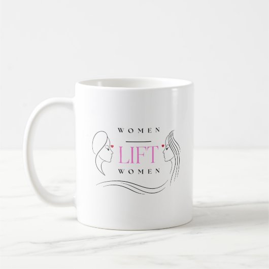 MUG LES FEMMES ÉLÈVENT LES FEMMES (Gauche)