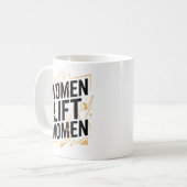 MUG LES FEMMES ÉLEVÈNT LES FEMMES (Devant gauche)
