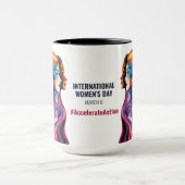 Mug Les femmes face à l'art | Journée internationale d (Centre)