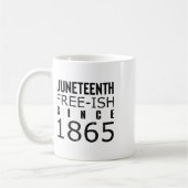 Mug Les femmes gèlent Juneteeth depuis 1865 Histoire d (Gauche)