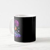 Mug Les Femmes Noires Croient Le Suicide Violet Et Tur (Devant gauche)