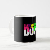 Mug Les femmes noires sont Dope Black Pride Histoire (Devant gauche)