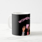 Mug Les femmes peuvent être féministes (Devant gauche)