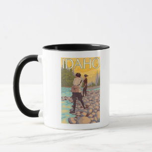 Mug Les femmes pilotent l'affiche de voyage de